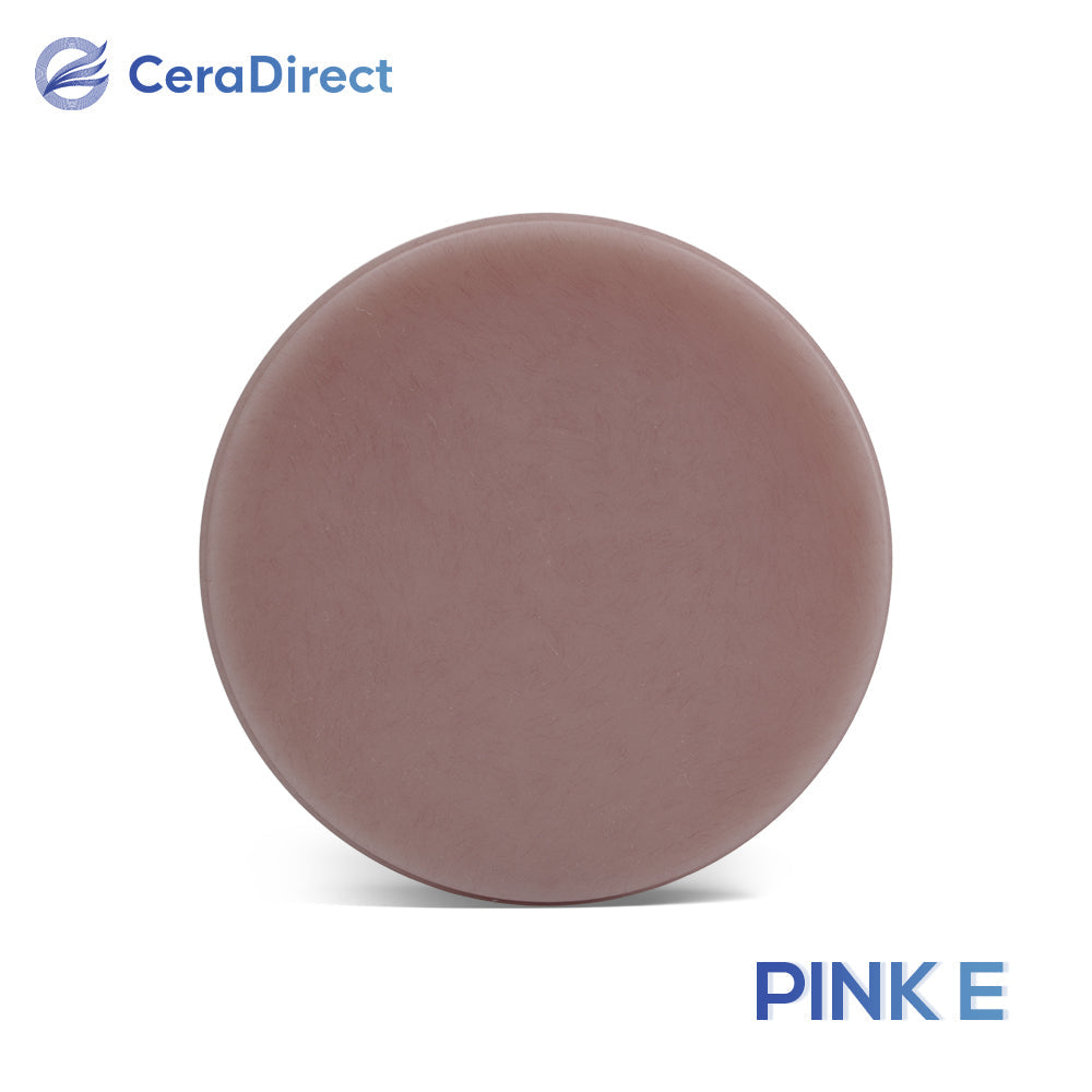 Pink PMMA Disc—12mm-30mm