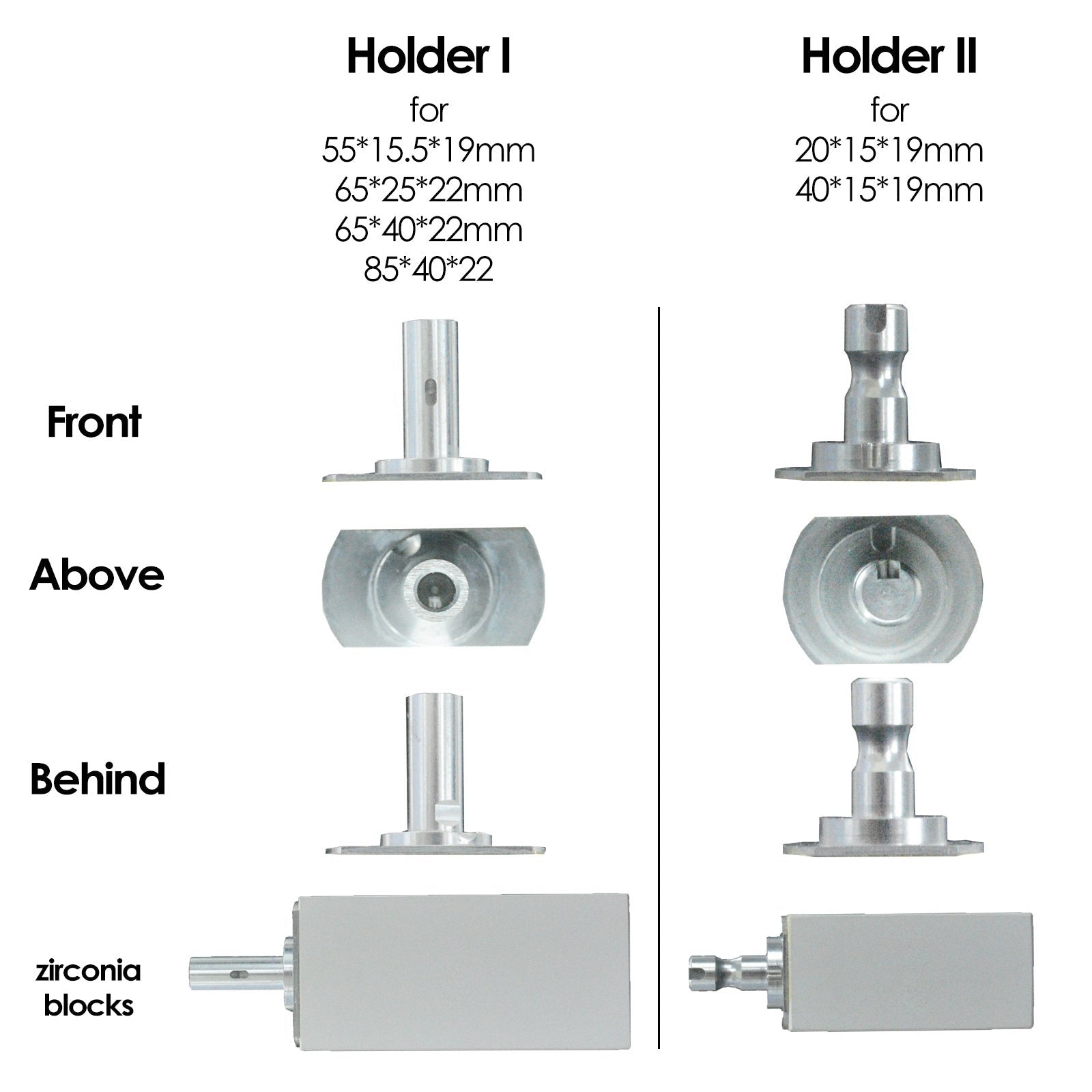 SHT Color Pre-shaded Zirconia Block Sirona System