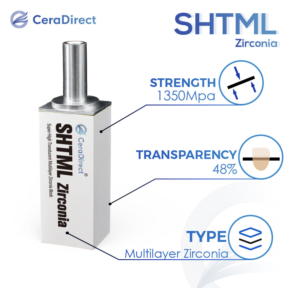 SHTML Multilayer Zirconia Block Sirona System