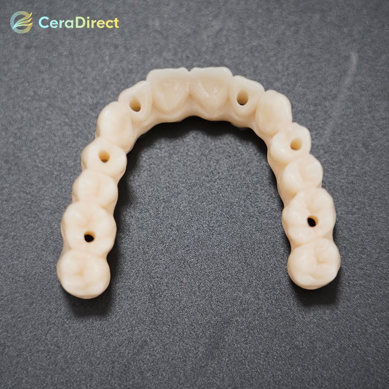 HT¡ªWhite Zirconia Block Sirona System - CeraDirect