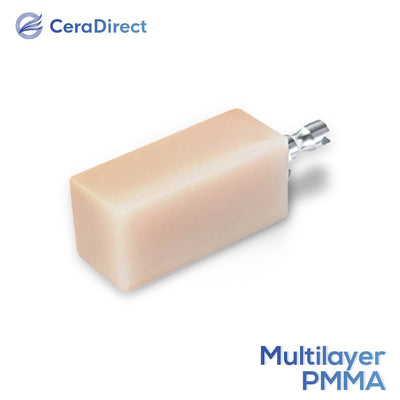 Multilayer PMMA Block—Sirona System VITA 16 Colors