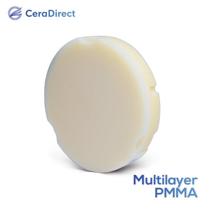 Multilayer PMMA Disc—Zirkonzahn System(95mm）12mm-30mm